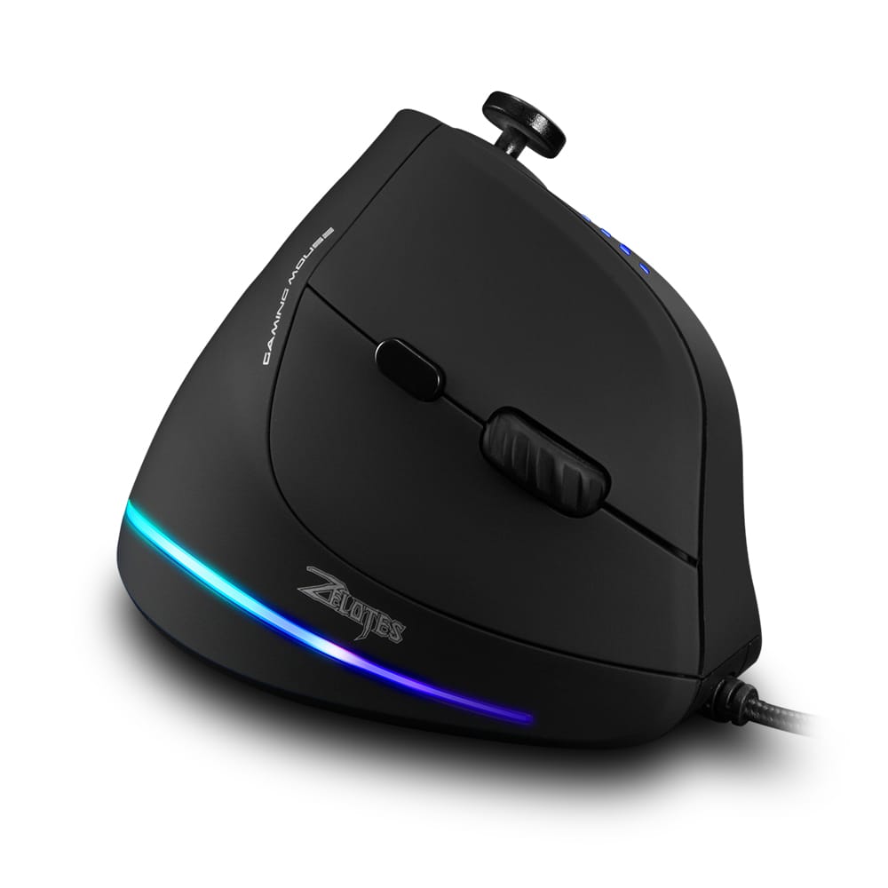 Zelotes C-18 Vertical Wired Gaming Mouse 11 Programmable