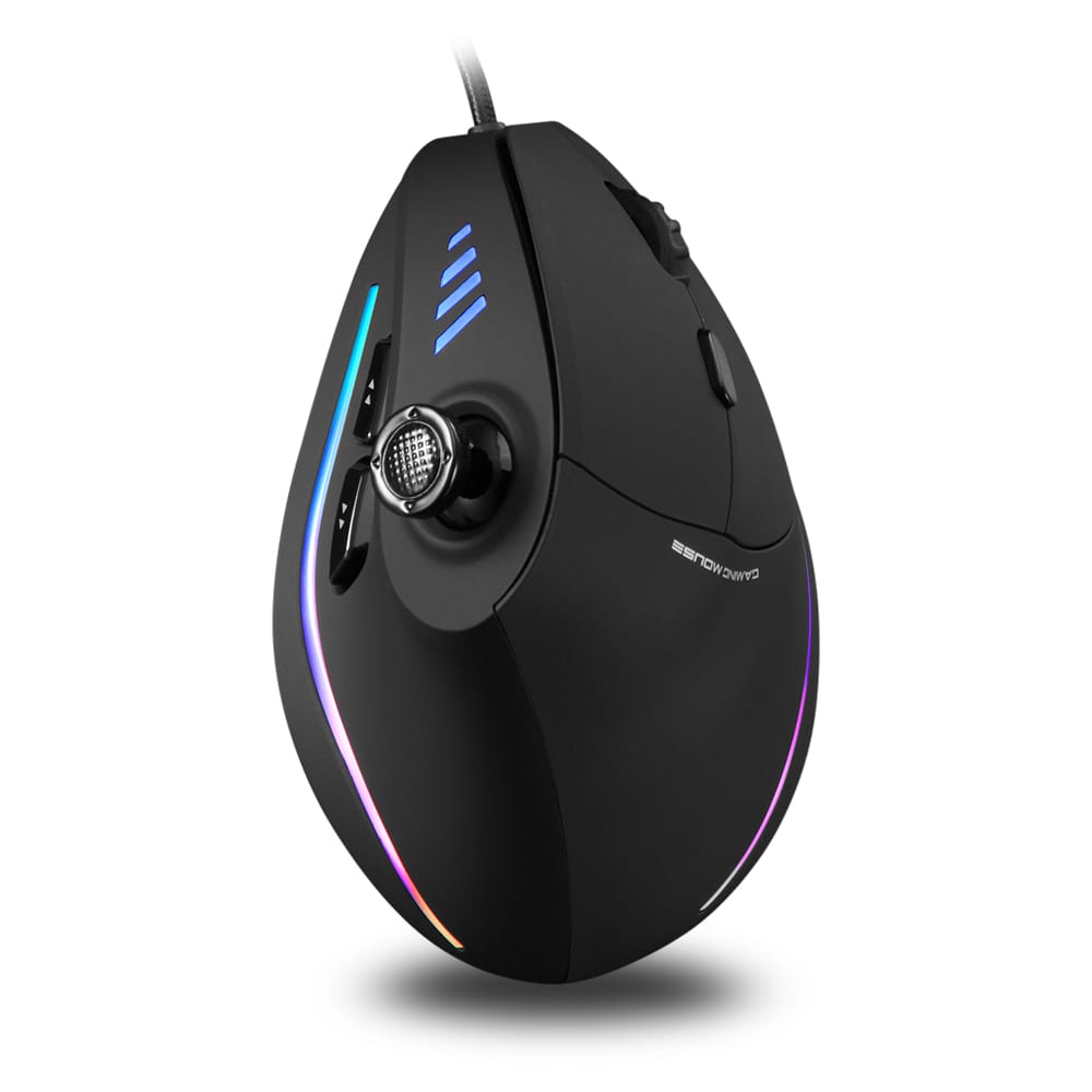 Zelotes C-18 Vertical Wired Gaming Mouse 11 Programmable