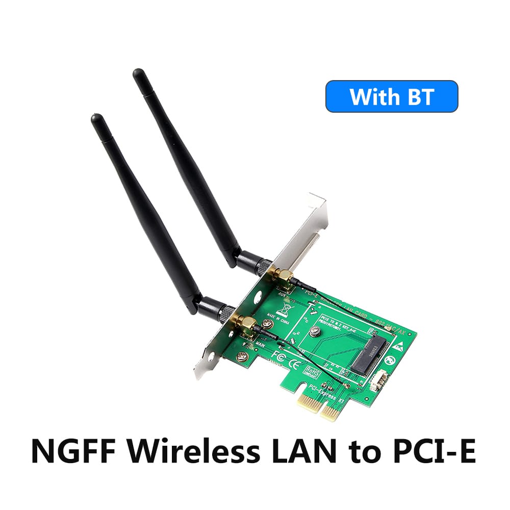 M.2 NGFF to PCI-E Converter Card Network Card Gigabit