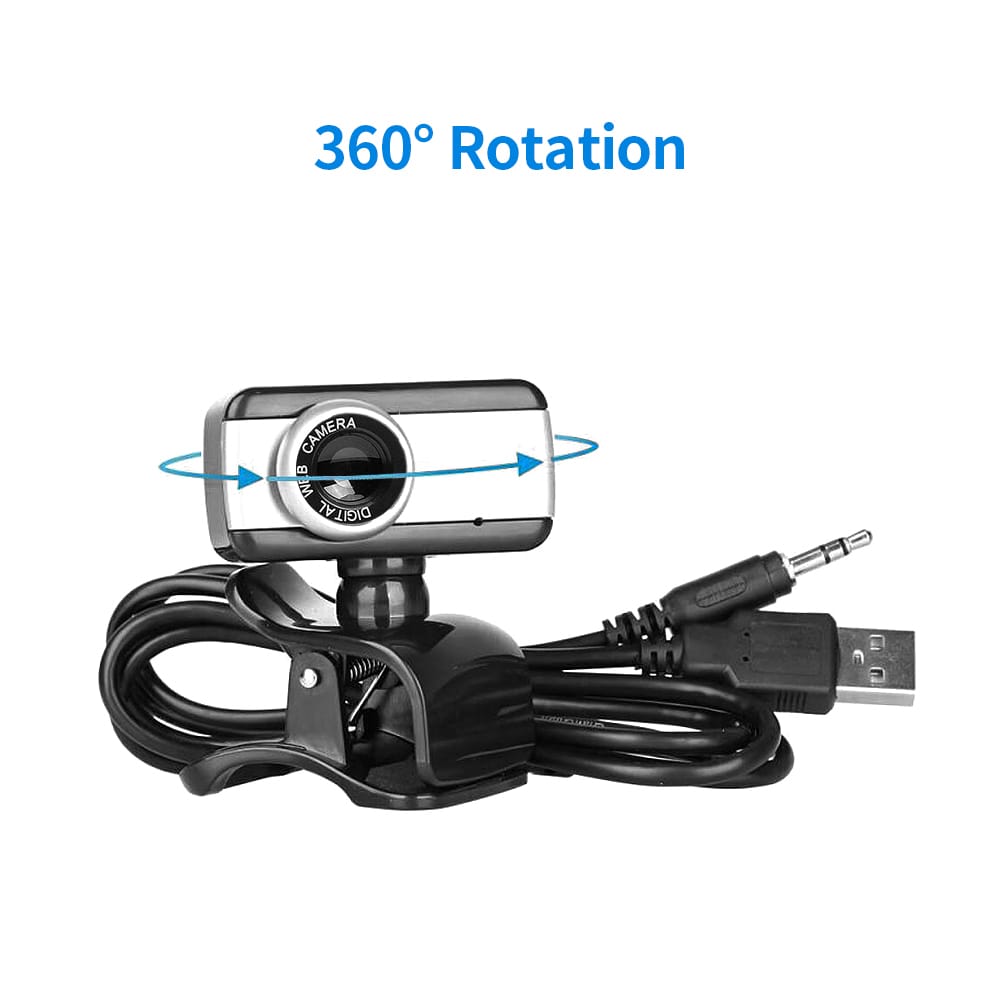 USB Computer Camera 480P Manual Focus Web Camera Drive-free