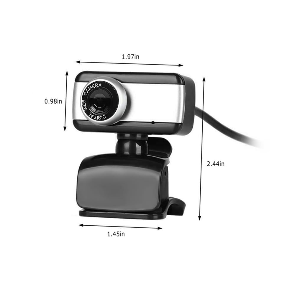 USB Computer Camera 480P Manual Focus Web Camera Drive-free