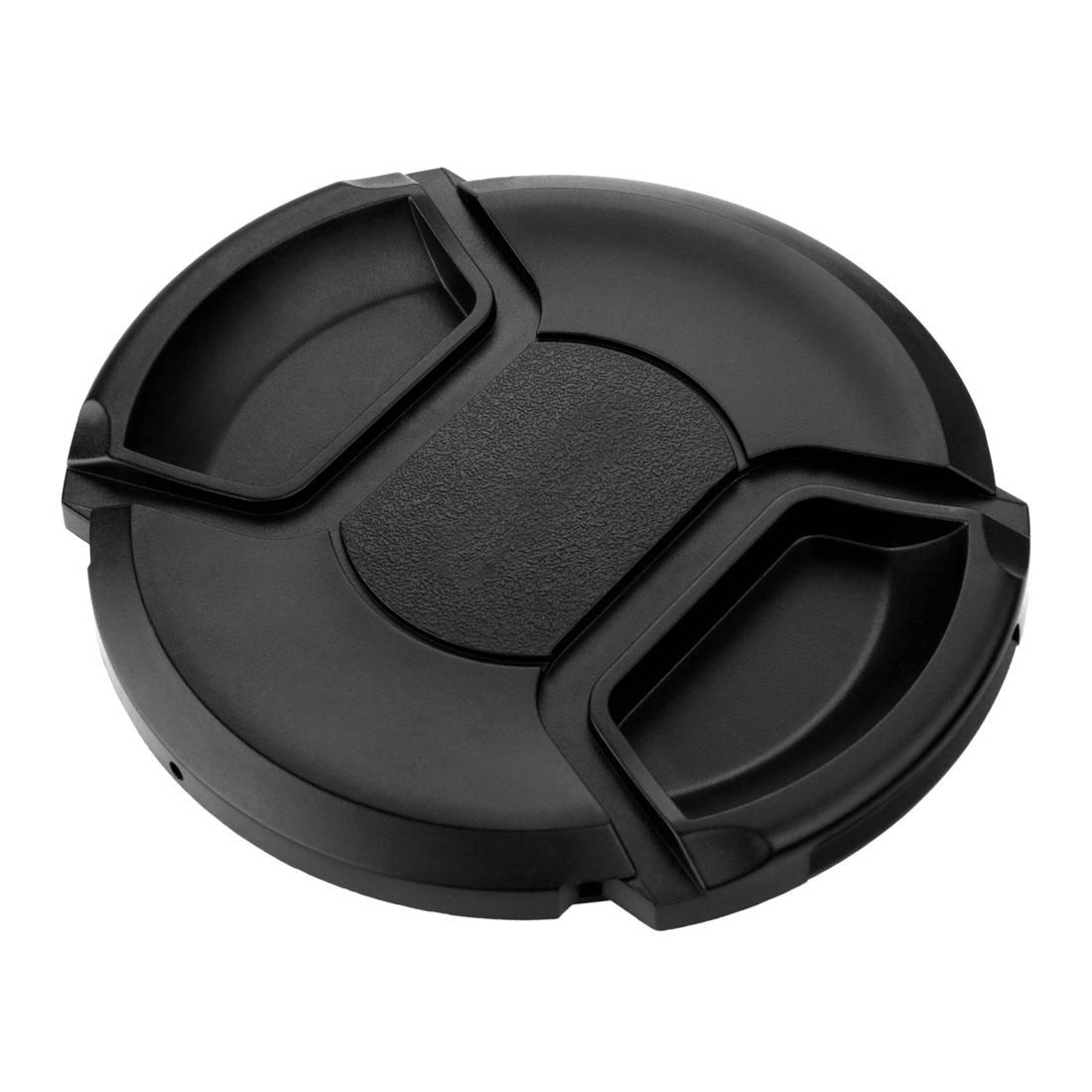 77mm Center Pinch Camera Lens Cap (Black)