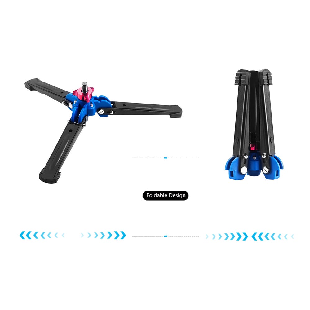 Three Leg DSLR Camera Photography Mini Tripod Monopod Unipod