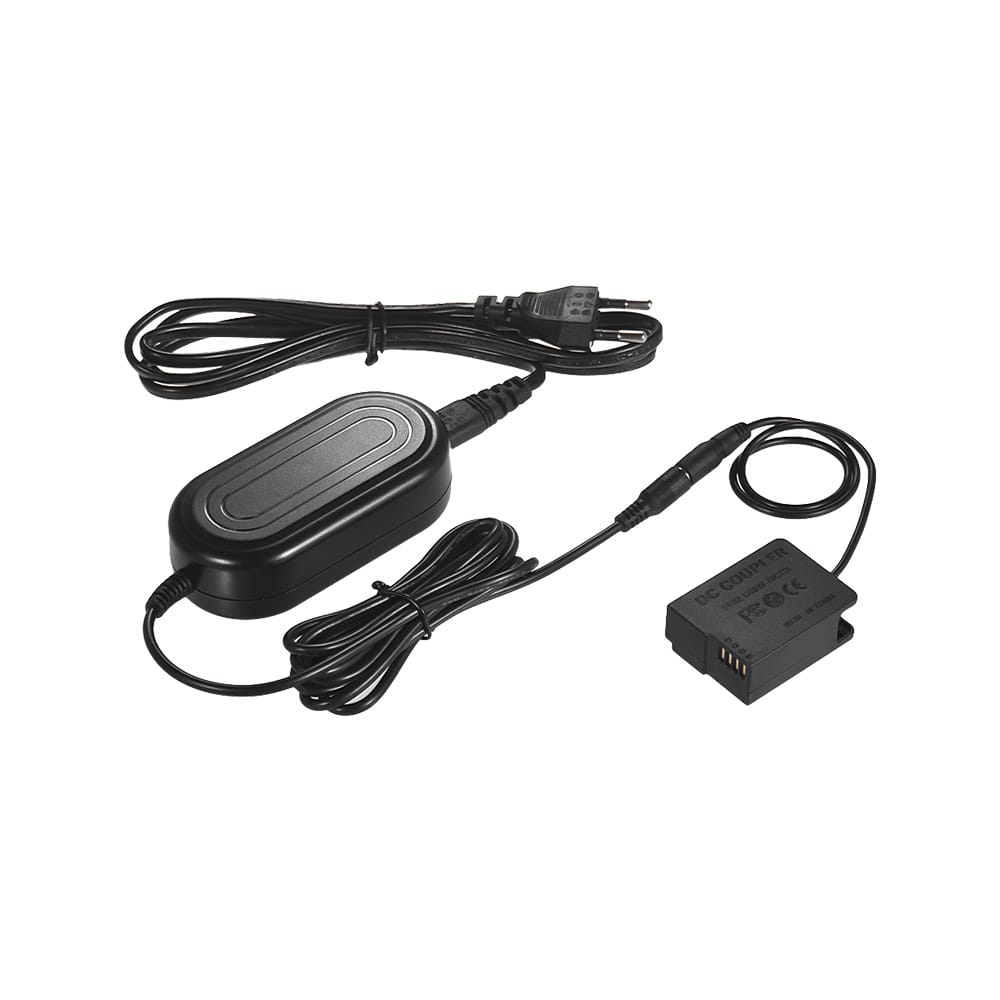 Andoer DMW-AC8 AC Power Adapter Supply Camera Charger + - EU Plug