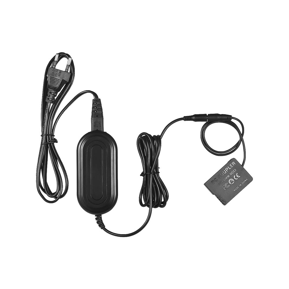 Andoer DMW-AC8 AC Power Adapter Supply Camera Charger + - EU Plug