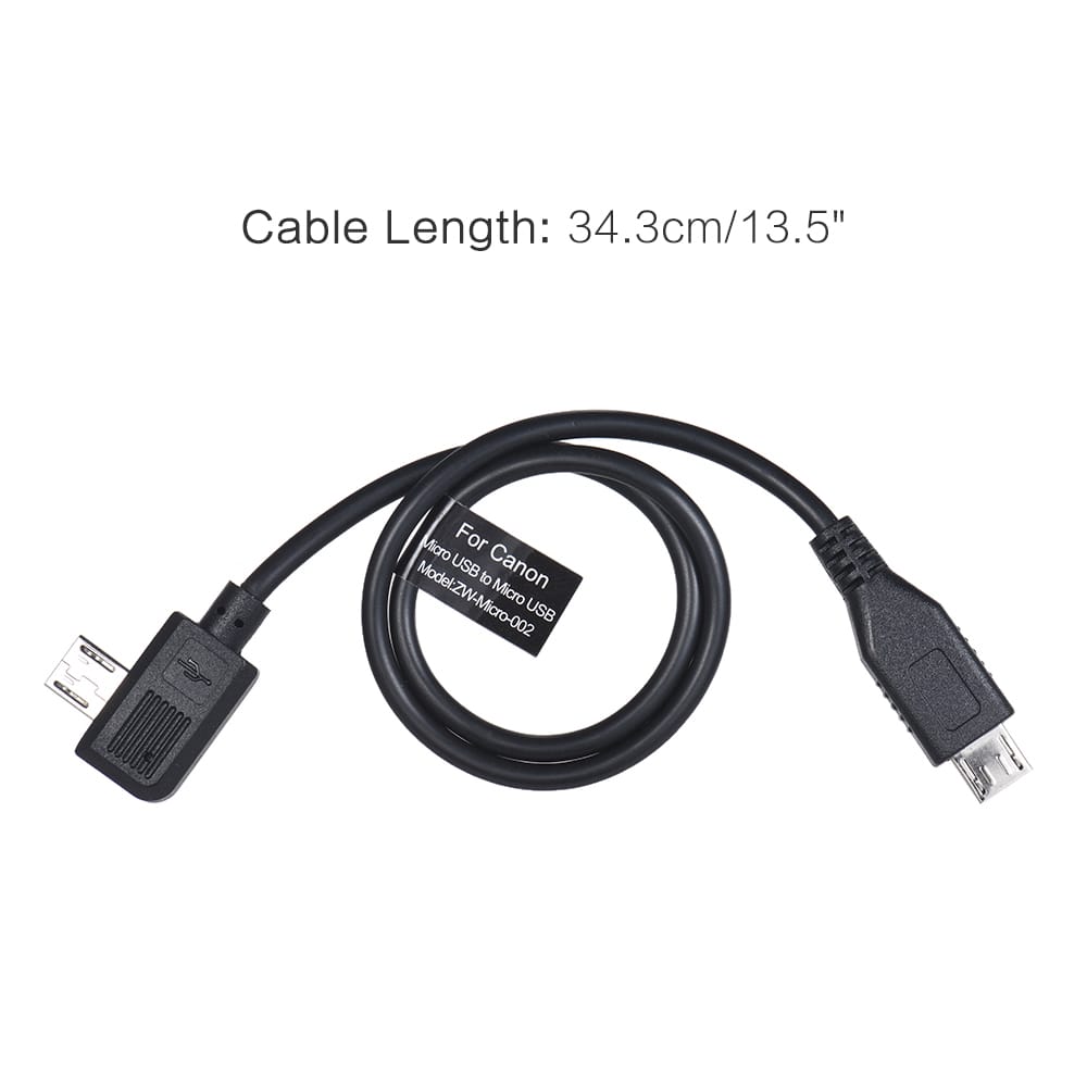 Zhiyun Crane 2 Camera Control Cable Support Shutter Zoom for - Macro USB