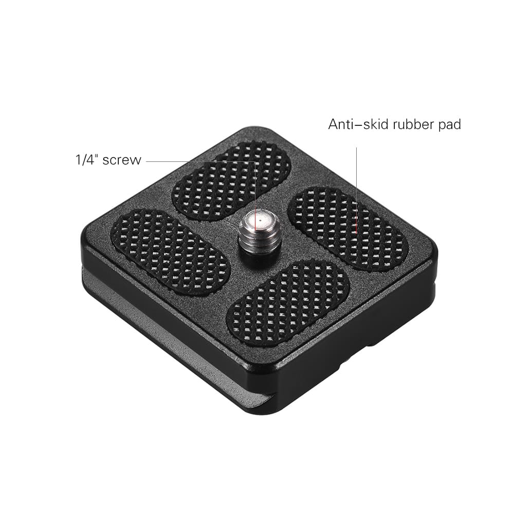 40*38mm Size Aluminum Alloy Universal Quick Release Plate