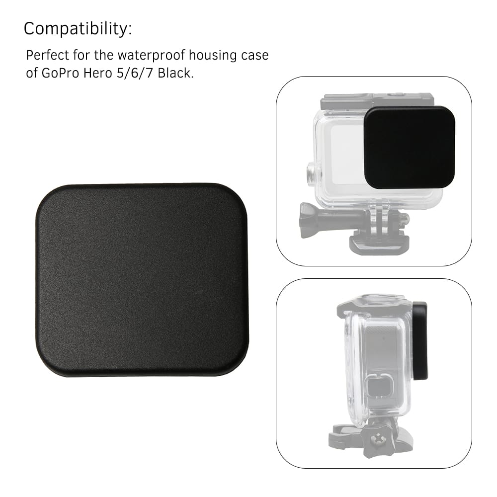 Protective Waterproof Housing Case Lens Cover Cap PC