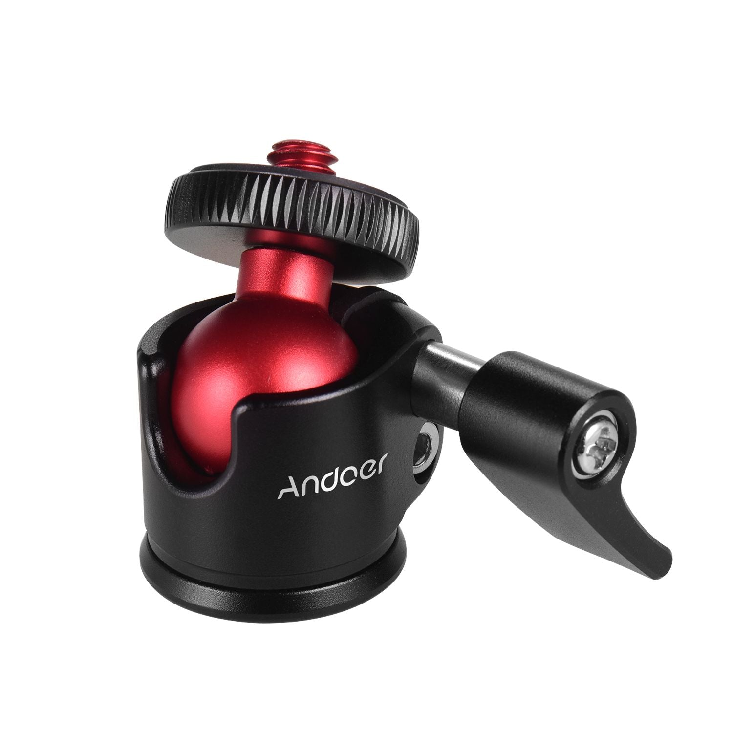 Andoer Mini Tripod Ball Head 360 Degree Swivel for DSLR