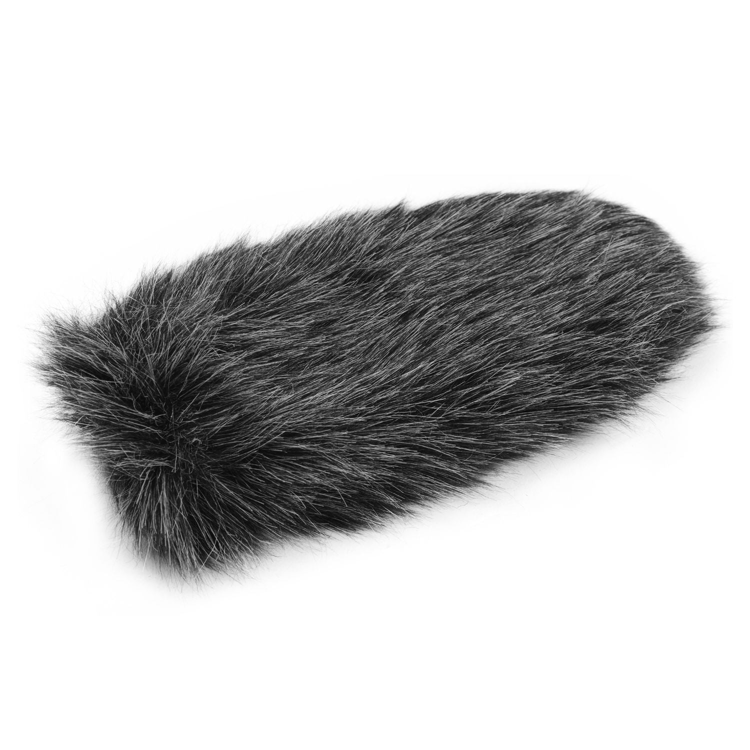 On-camera Microphone Furry Windscreen Mic Windshield Cover - Large