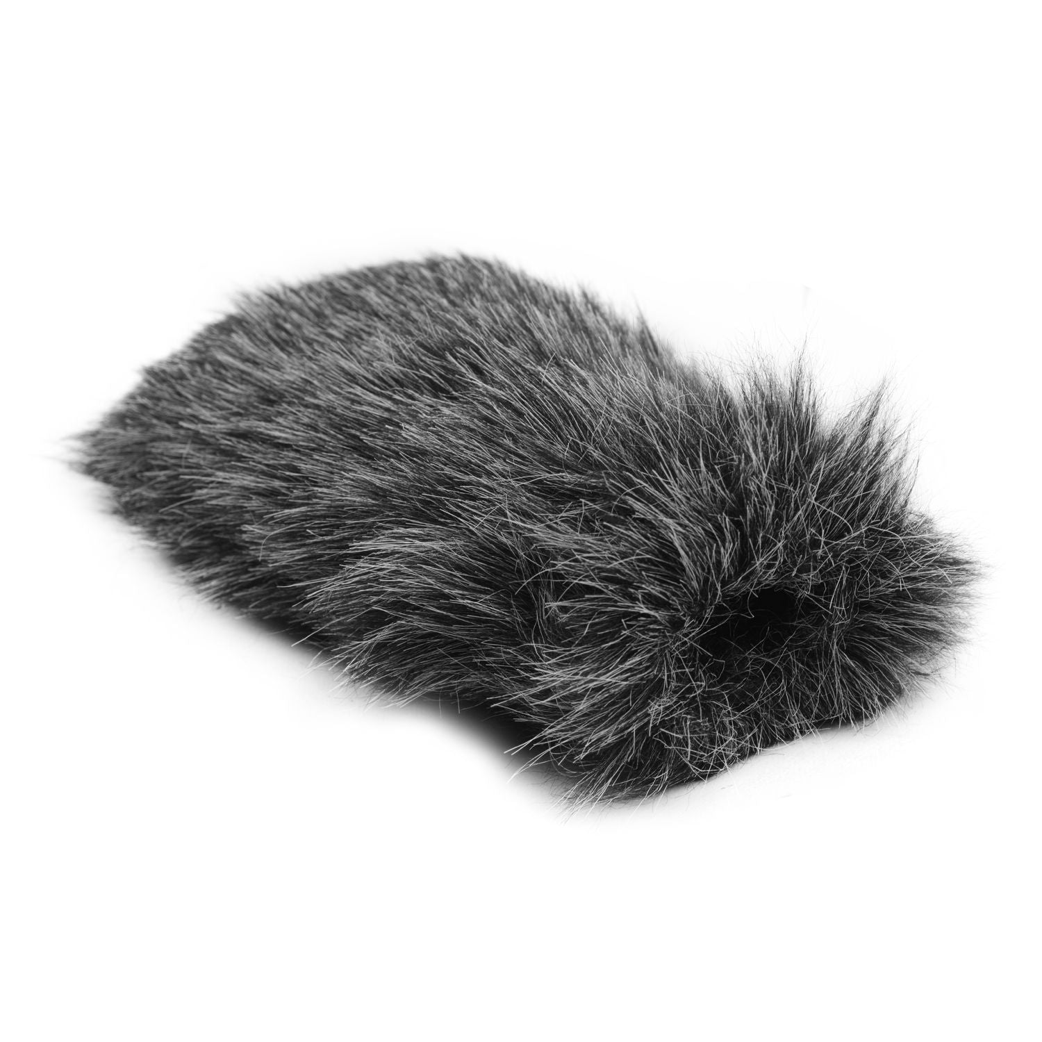 On-camera Microphone Furry Windscreen Mic Windshield Cover - Large