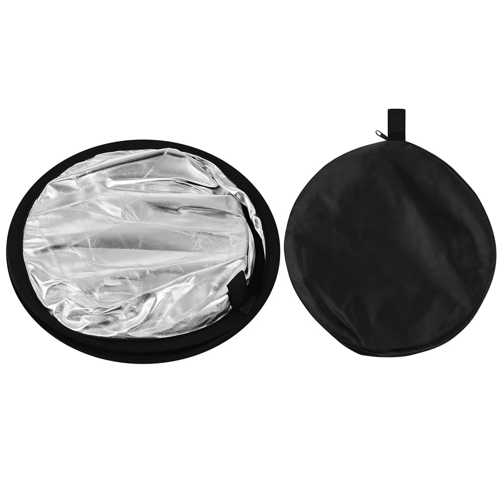 60 * 90cm/ 24 * 35inch Photography Light Reflector - 2-in-1