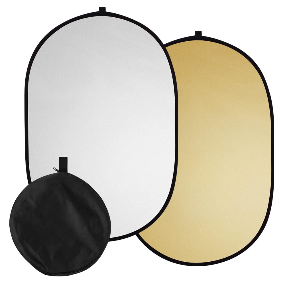 60 * 90cm/ 24 * 35inch Photography Light Reflector - 2-in-1