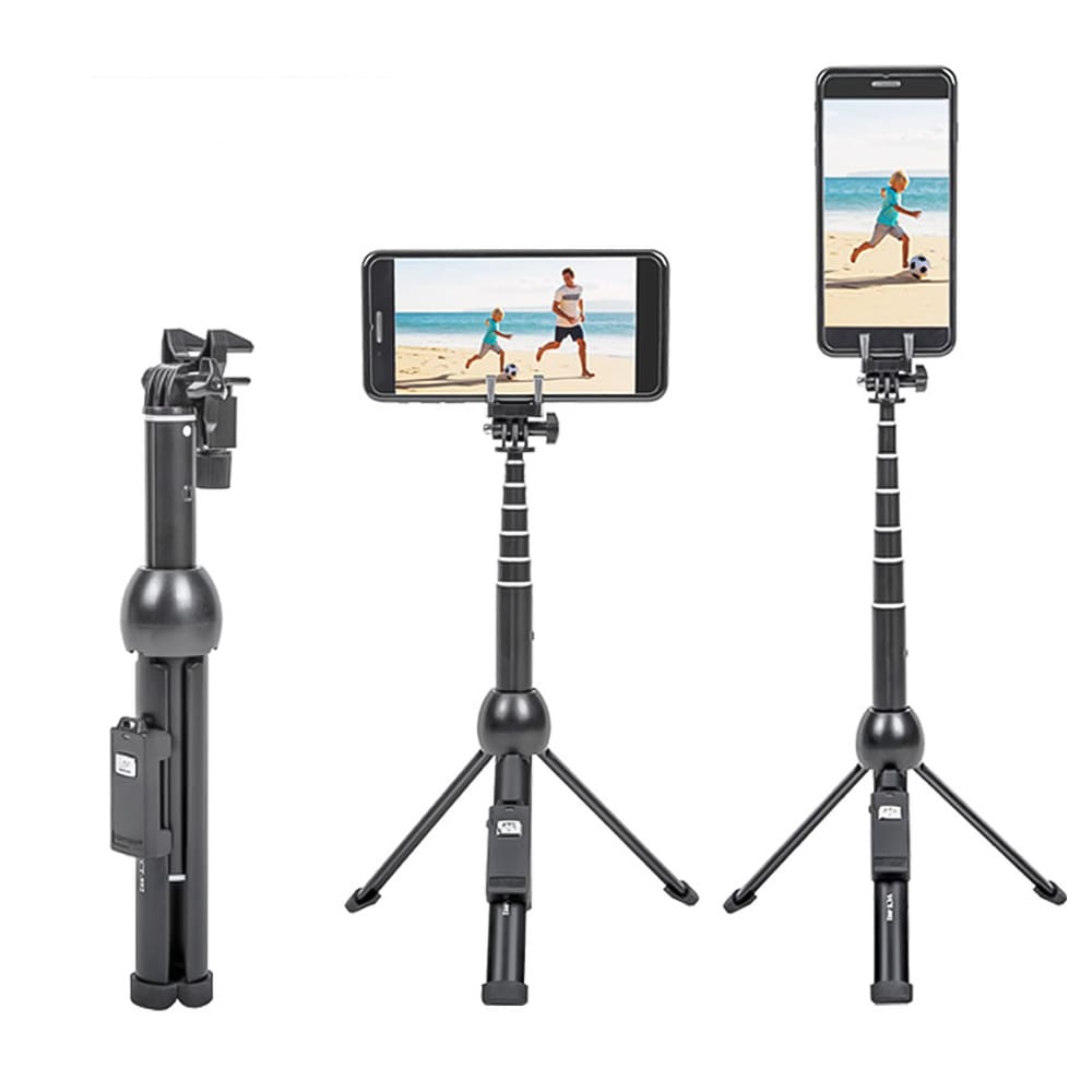 Yunteng 2 in 1 Portable Foldable Phone Selfie Stick Tripod