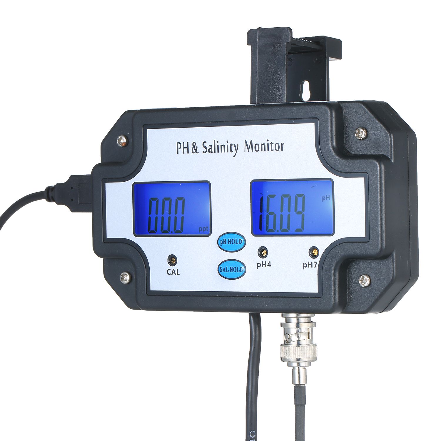 PH/Salinity Meter Water Quality Tester Detector PH & - EU Plug