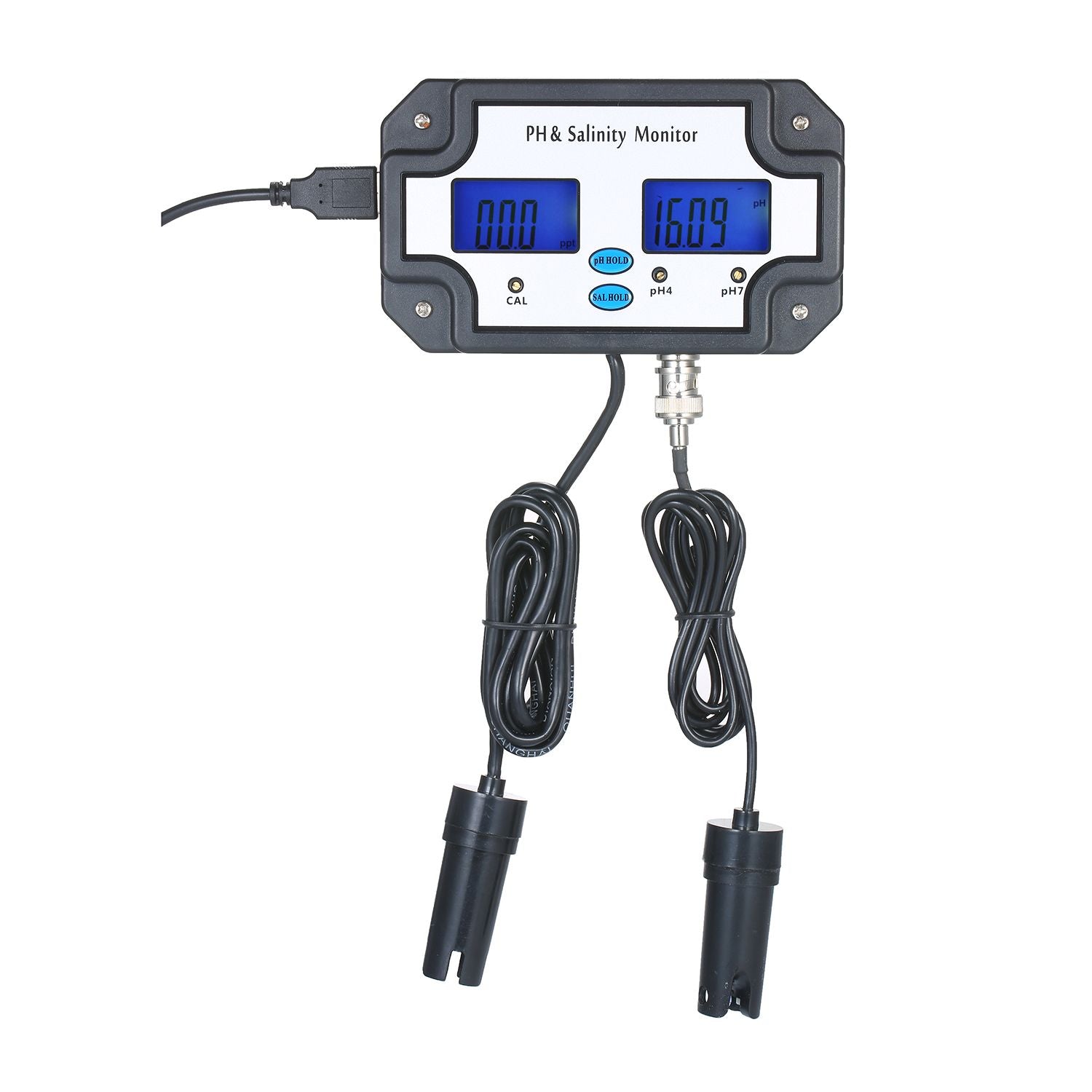 PH/Salinity Meter Water Quality Tester Detector PH & - EU Plug