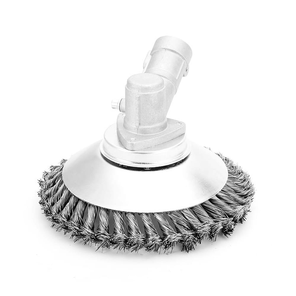 Steel Wire Grass Trimmer Heads Tray Brush Cutter Rotary - 6in