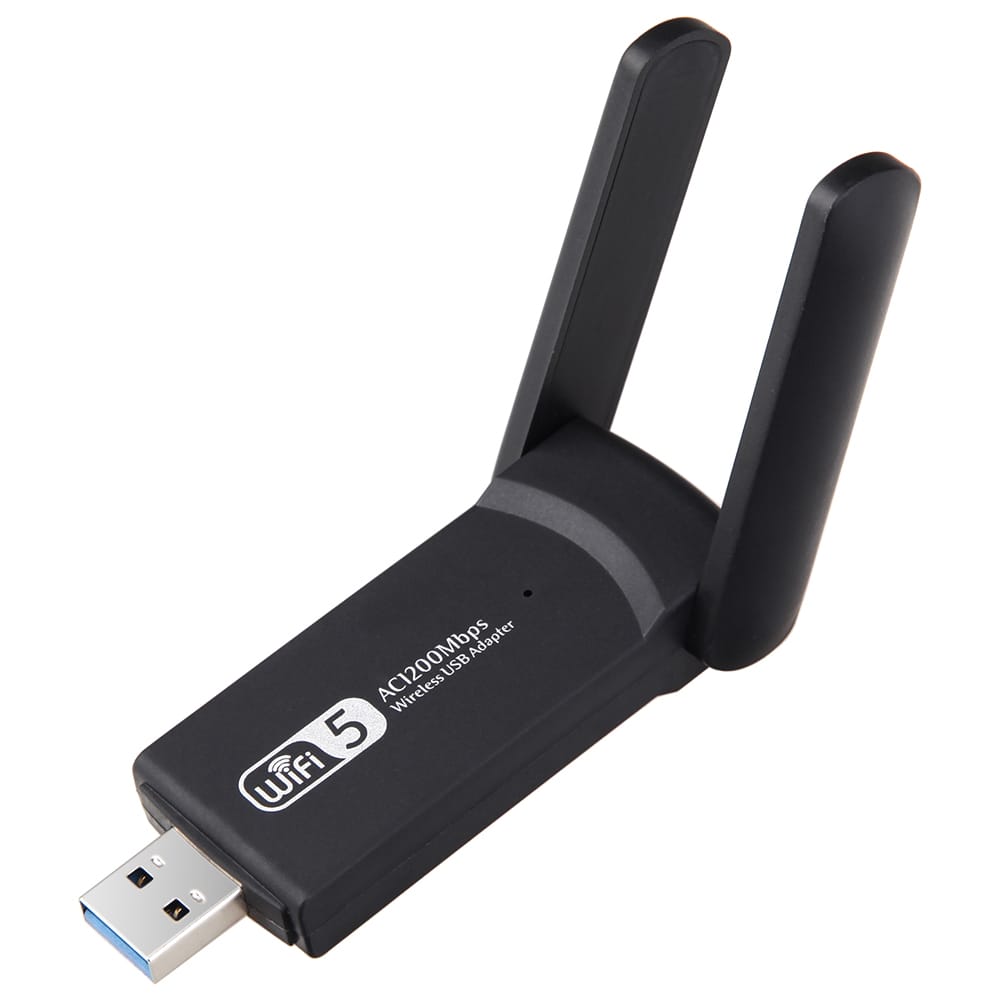 Wireless USB WiFi Adapter 1200Mbps Lan USB Ethernet 2.4G 5G