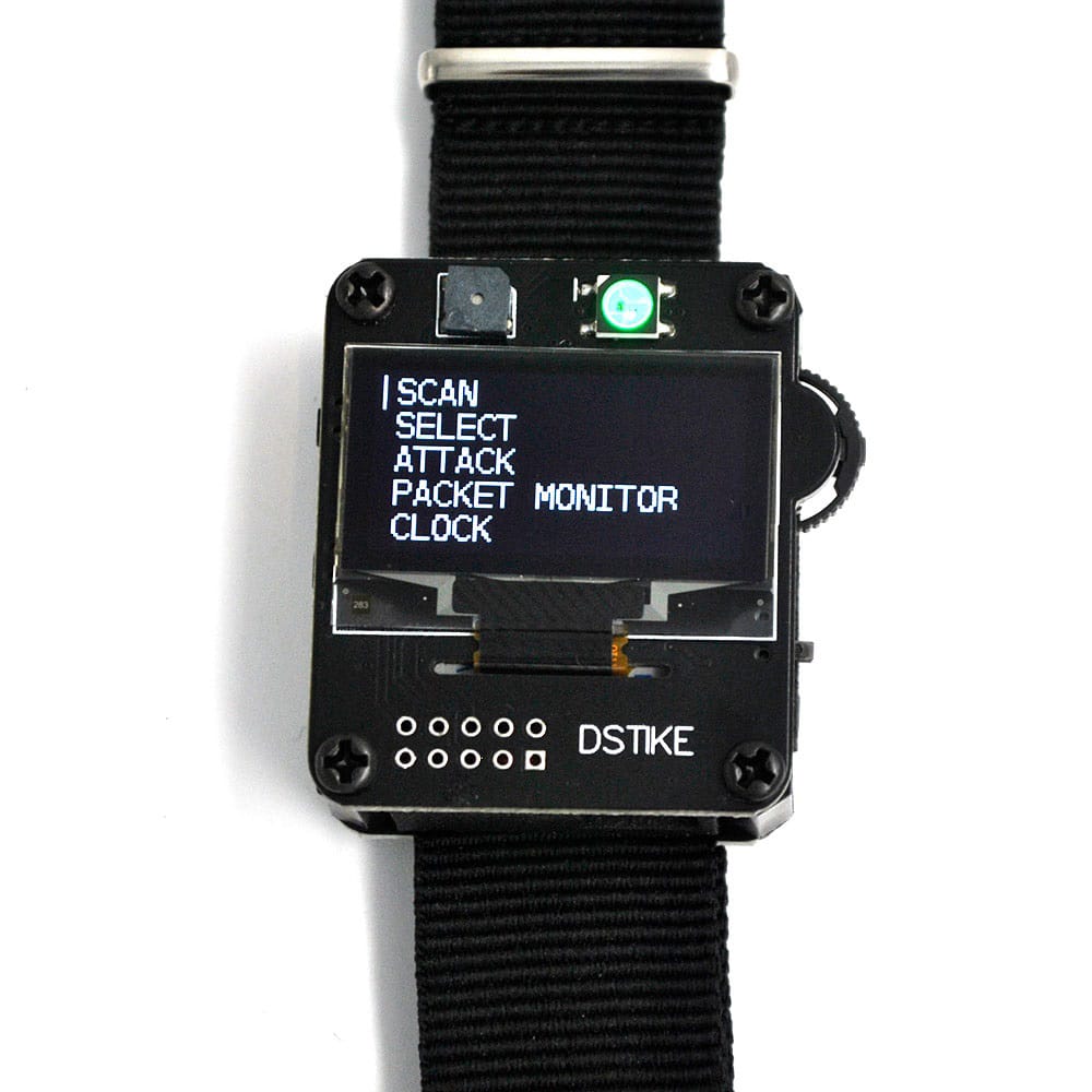 DSTIKE Deauther Watch V1 Wearable WiFi ESP8266 Programmable