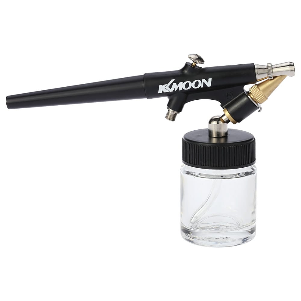 KKmoon High Atomizing Siphon Feed Airbrush Single Action Air