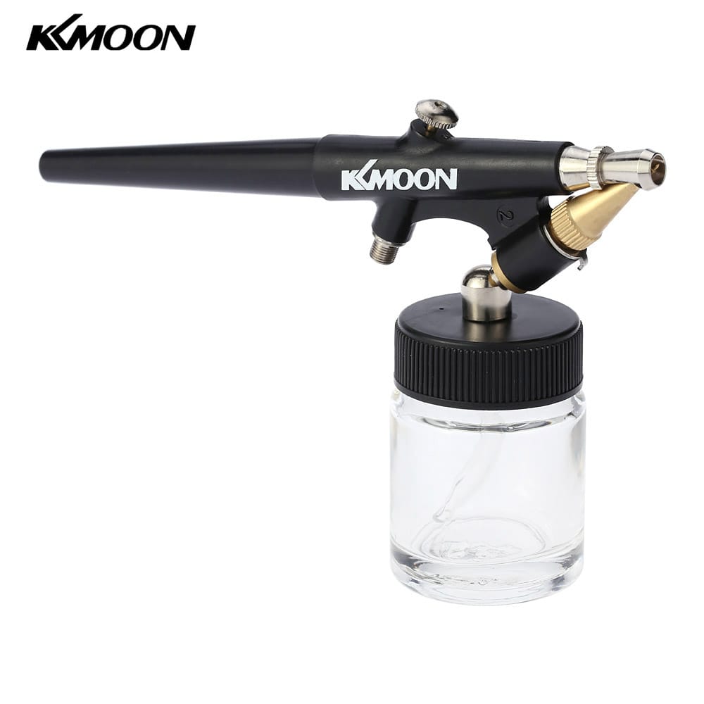 KKmoon High Atomizing Siphon Feed Airbrush Single Action Air