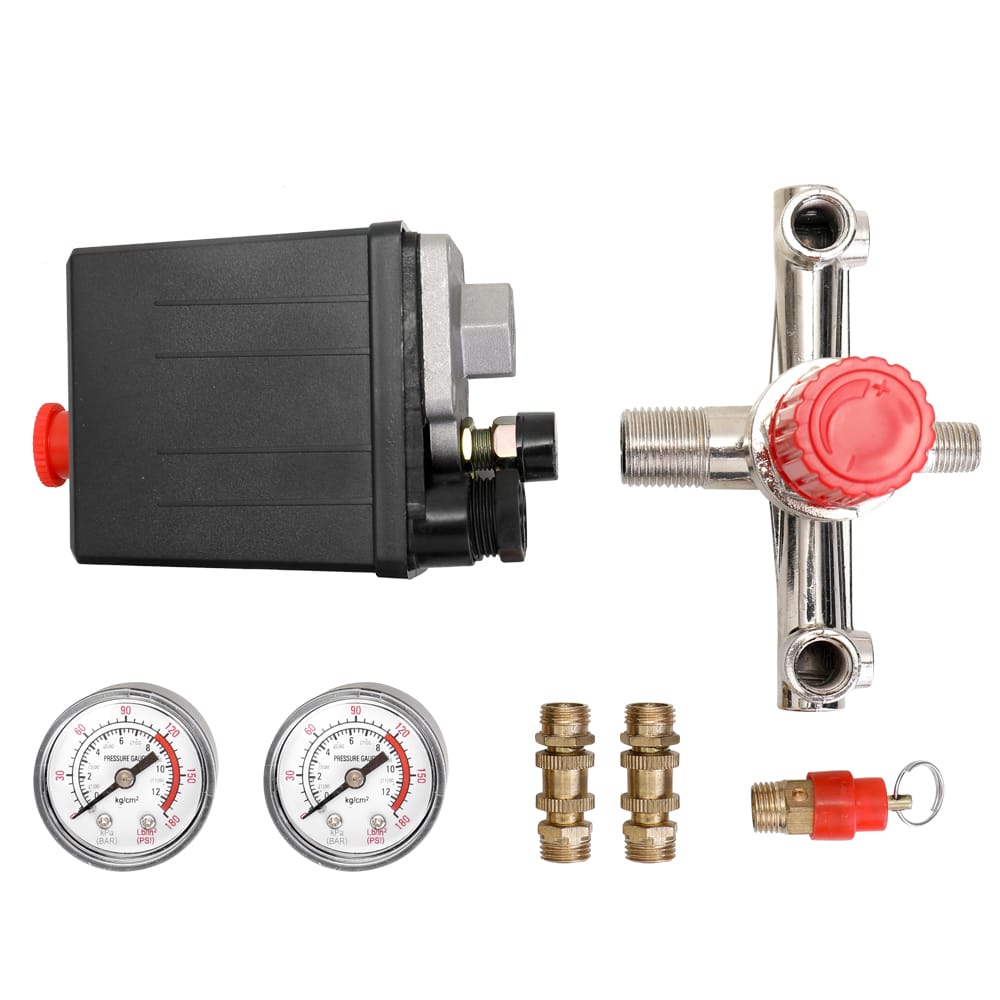 125 PSI 12 Bar Small Air Compressor Pressure Switch Control