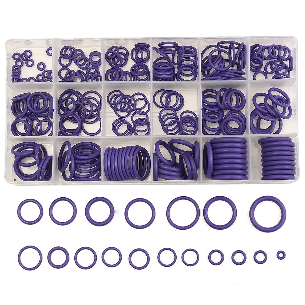 Rubber O-Ring 270Pcs R134A Car Airconditioning Sealing Set