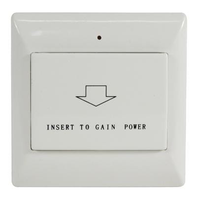 Energy Saving Switch/Hotel Card Switch (White)