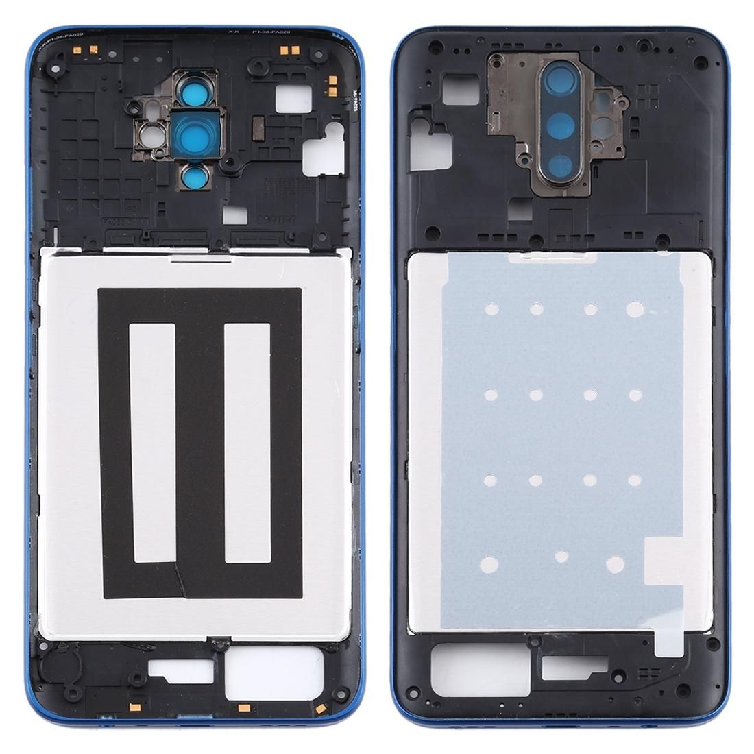 Middle Frame Bezel Plate for OPPO A11X / A9 (Blue)