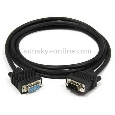 3m Normal Quality VGA 15Pin Male to VGA 15Pin Female Cable for CRT Monitor