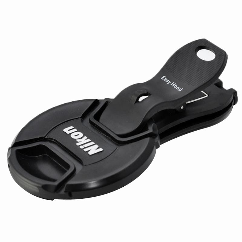 Easy Hood Anti-lost Universal Lens Cap Holder Clip (Black)