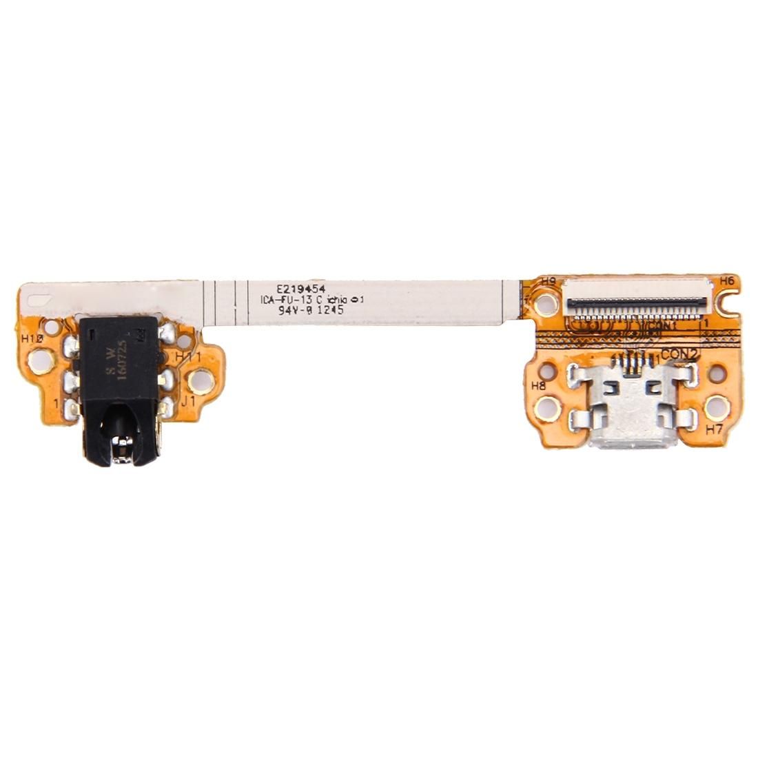 Earphone Jack + Charging Port Flex Cable for Google Nexus 7