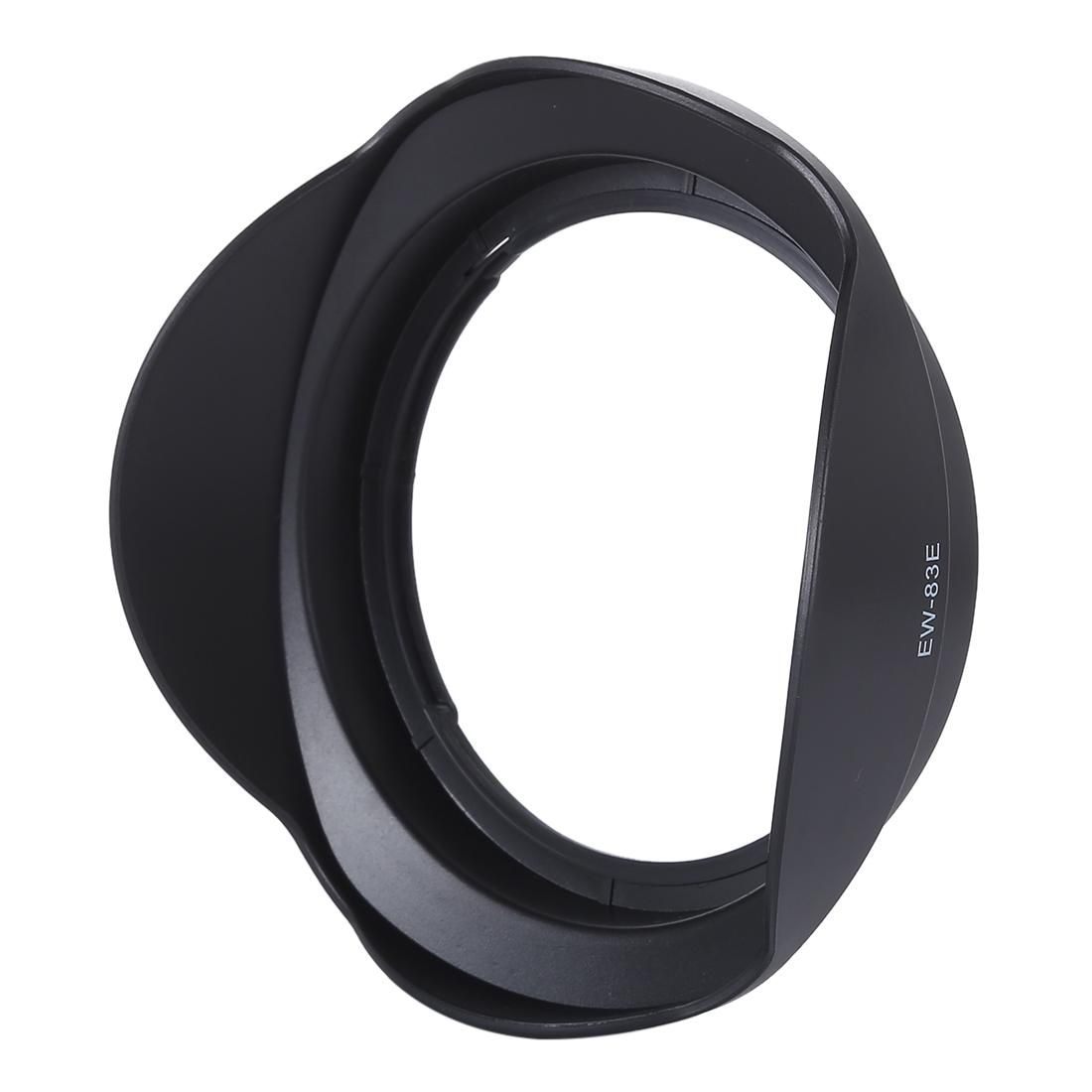 EW-83E Lens Hood Shade for Canon EF 17-40mm f/4L USM, EF 16-35mm f/2.8L USM, EF-S 10-22mm f/3.5-4.5 USM Lens (Black)