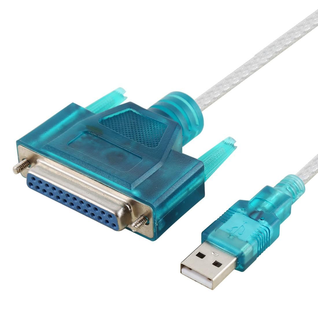 USB 2.0 to DB25 Pin Female Cable, Length: 1.5m