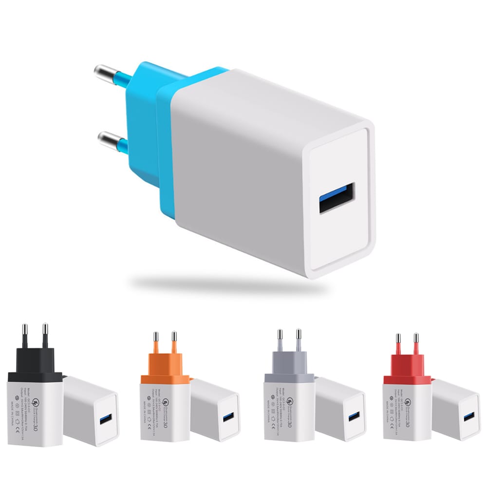 Portable Travel Home Universal Wall Charger QC3.0 Quick - US Plug