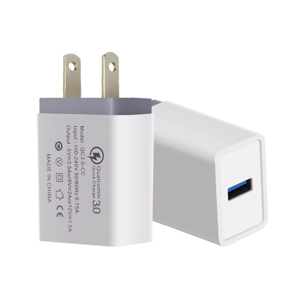 Portable Travel Home Universal Wall Charger QC3.0 Quick - US Plug