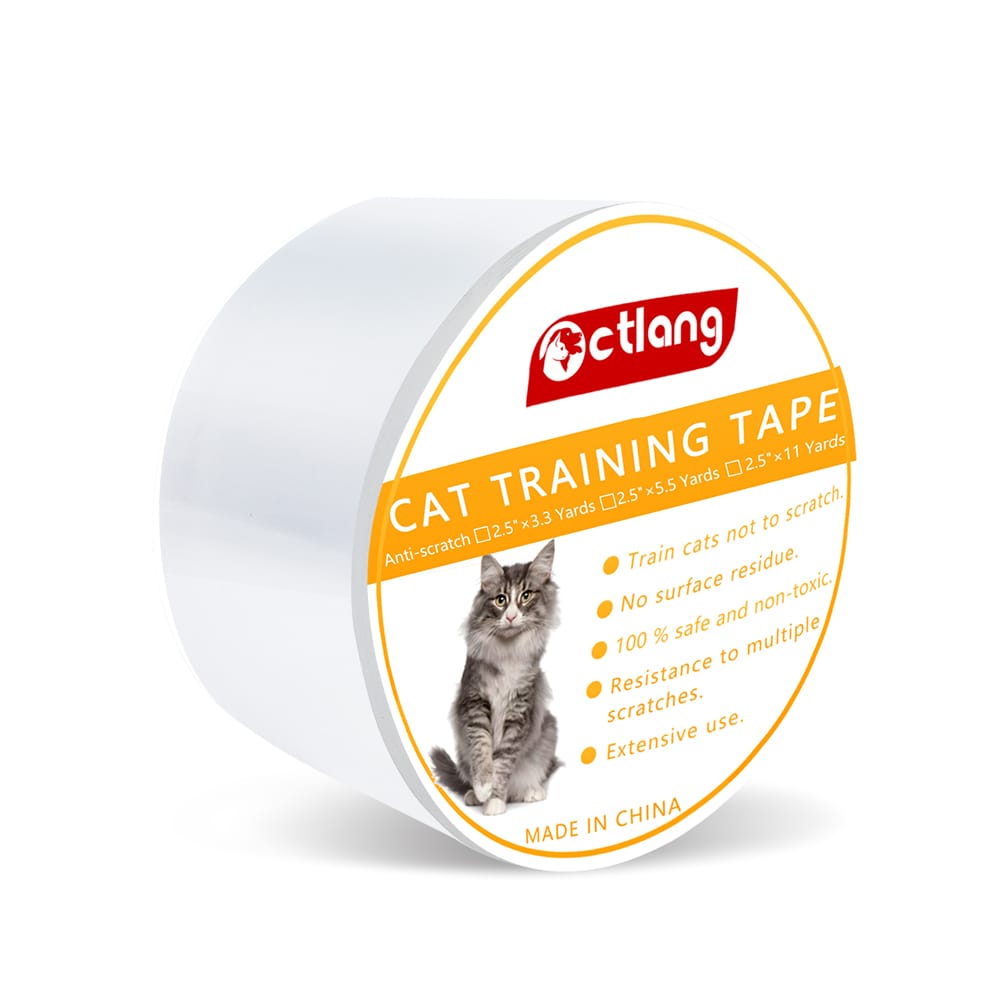 Anti-scratch Cat Tape Cat Scratch Deterrent Tape Clear - S