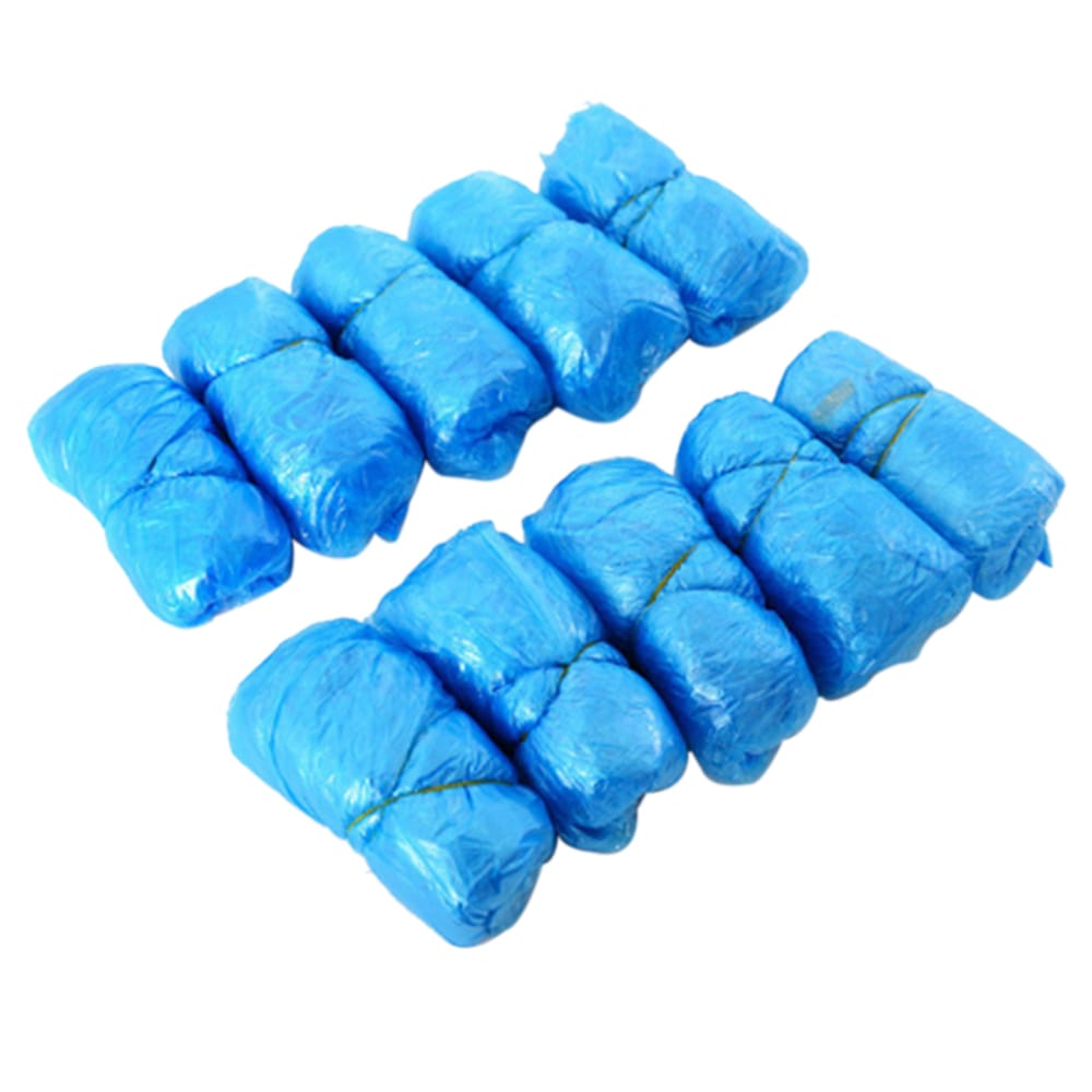 100Pcs/50 Pairs Disposable Shoe Cover Practical Blue