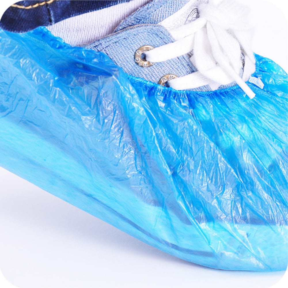 100Pcs/50 Pairs Disposable Shoe Cover Practical Blue