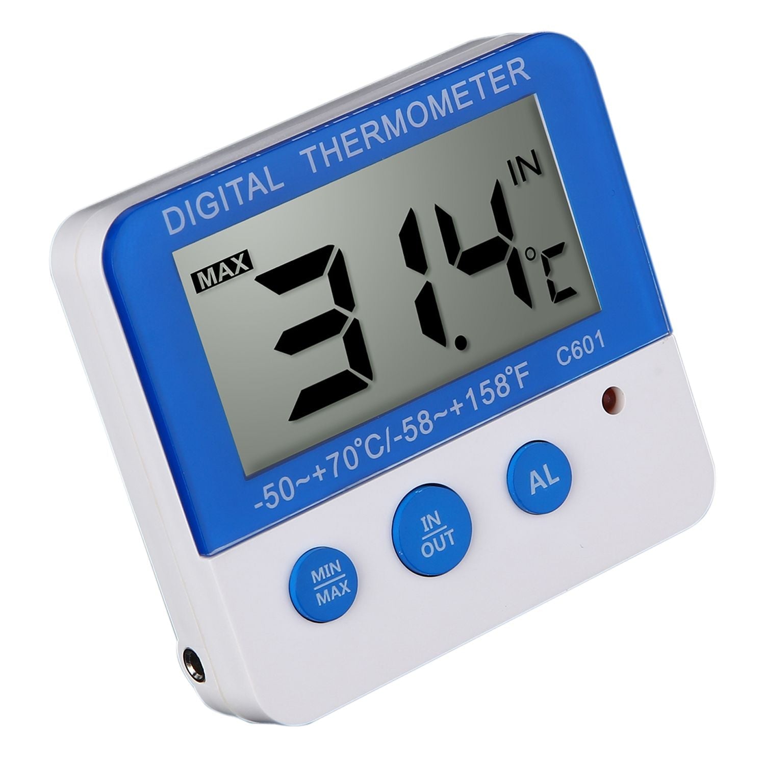 Digital Fridge Thermometer with Alarm and Max Min