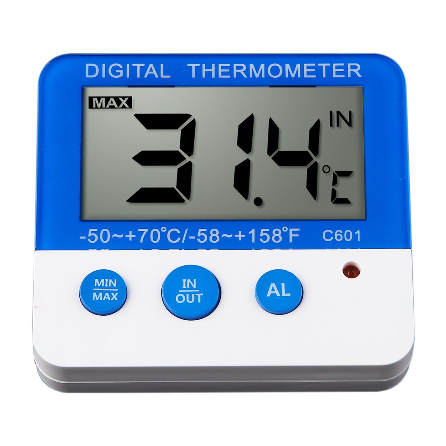 Digital Fridge Thermometer with Alarm and Max Min