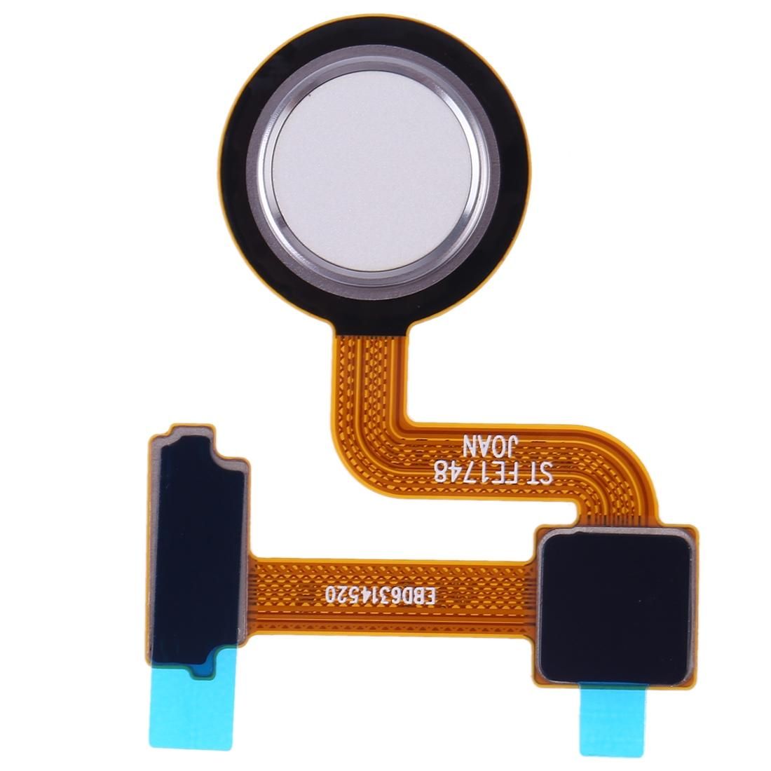 Fingerprint Sensor Flex Cable for LG V30 H930 VS996 LS998U H933 LS998U (Silver)