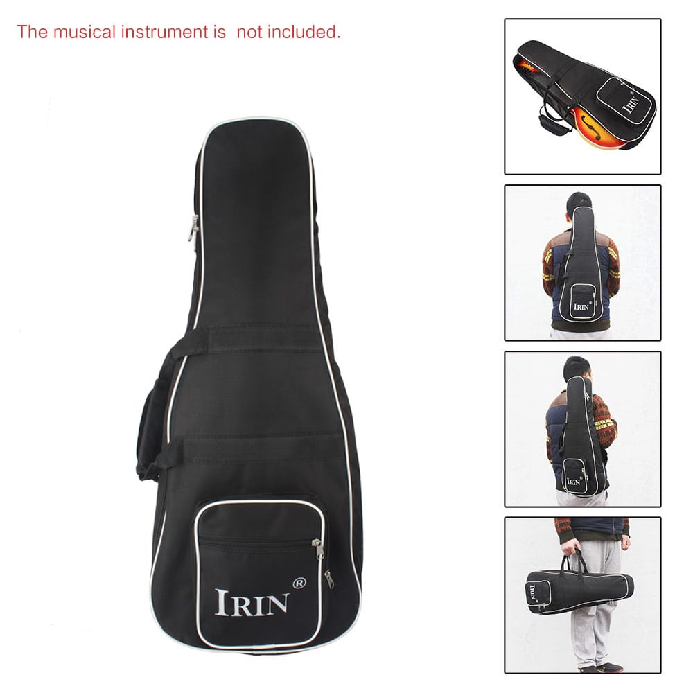 Double Zippered High Quality Backpack for Mandolin Thicken