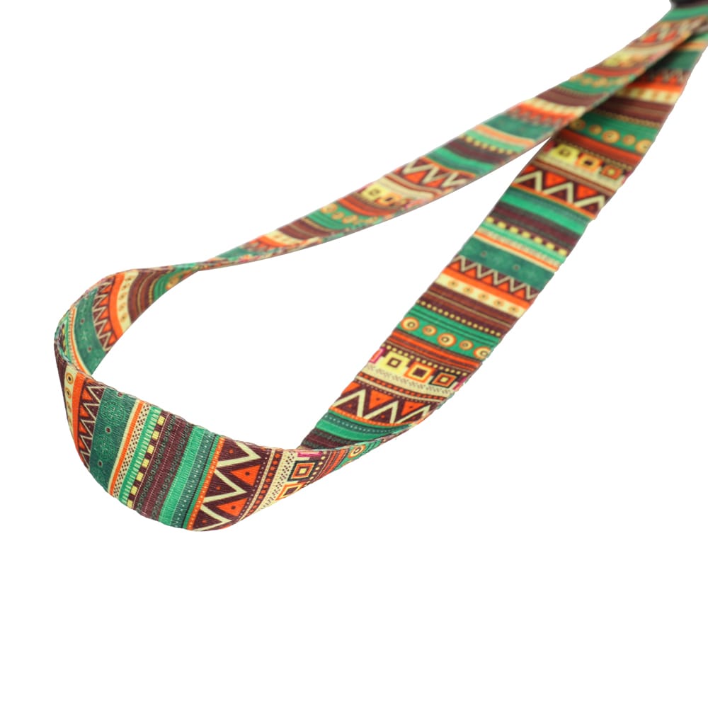 Colorful Ukulele Straps Thermal Transfer Ribbon Ethnic Style