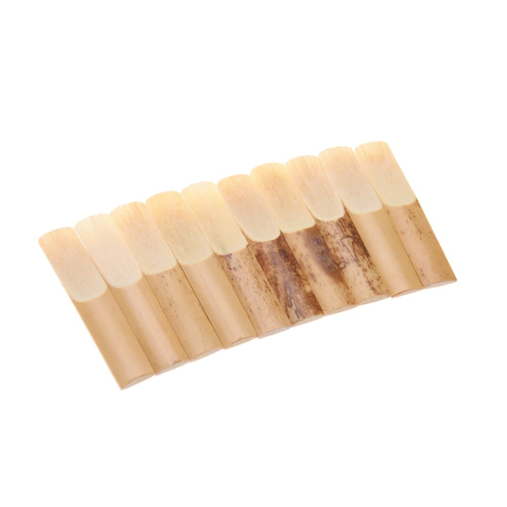 10pcs Pieces Clarinet Reed Strength 2.5 2-1/2 Reed Bamboo