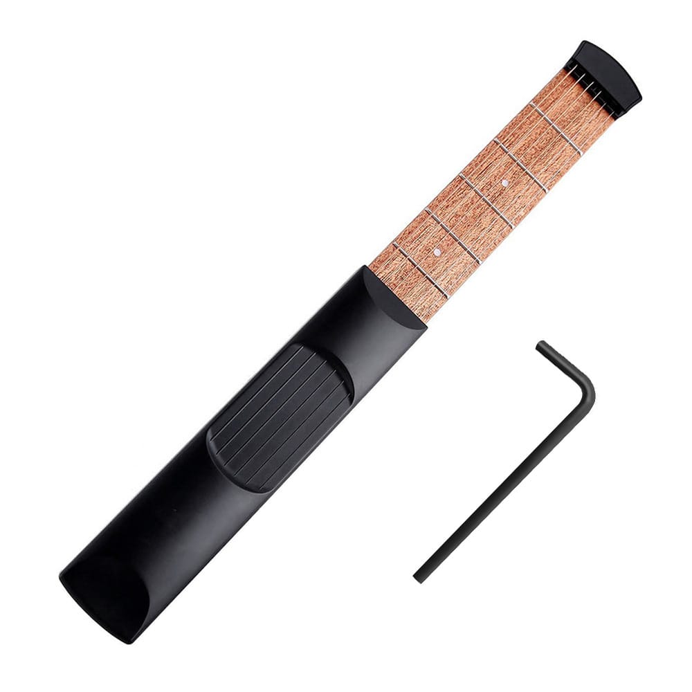 6 String 6 Fret Model Portable Pocket Guitar Neck Chord