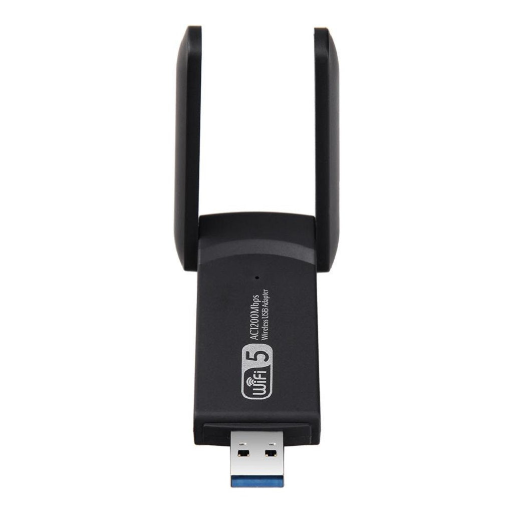 USB Wifi Adapter 1200Mbps,USB Wireless Network Wifi Dongle with 2 Antenna