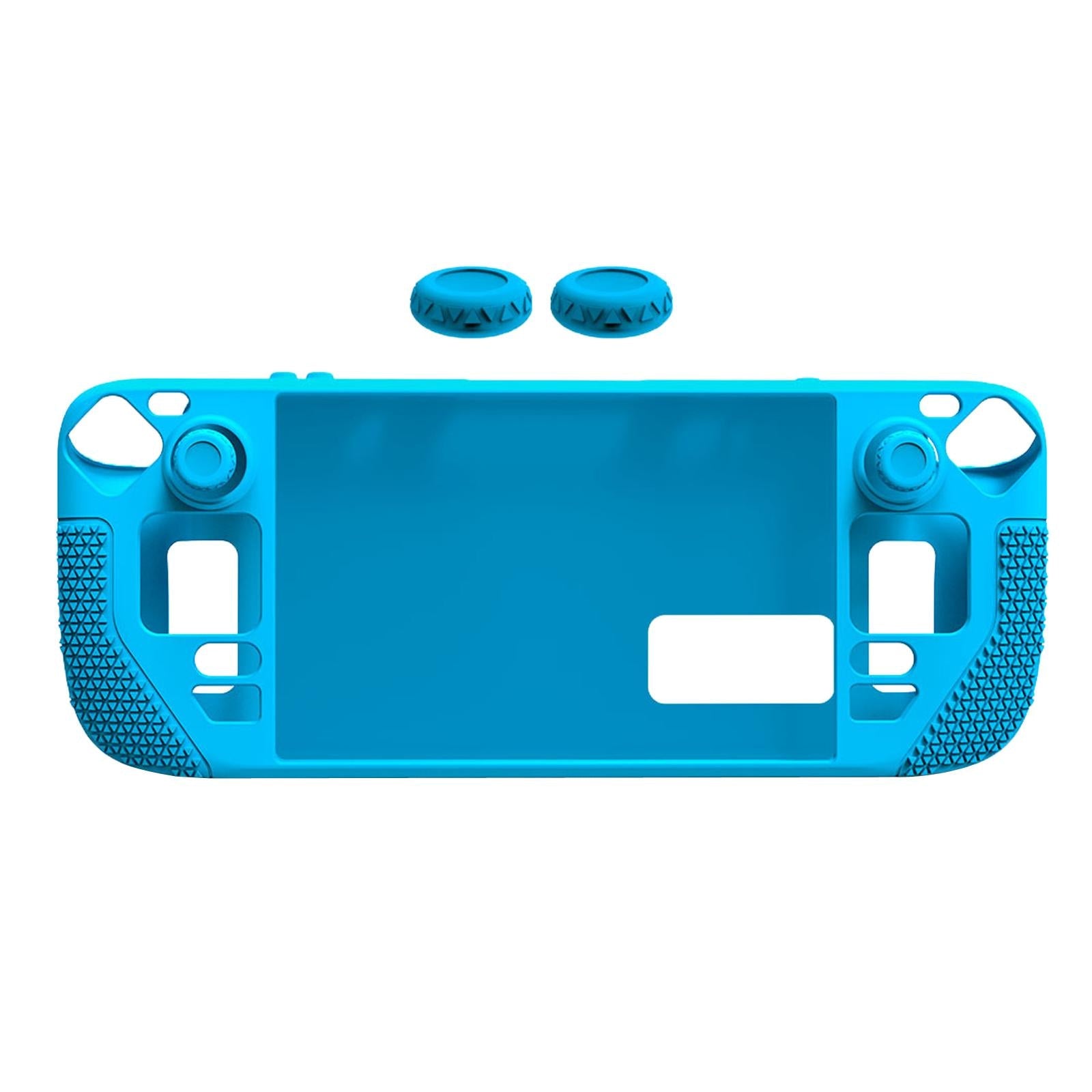 Case for Steam Deck Console Protective Soft Thin Silicone Full Cover BLue