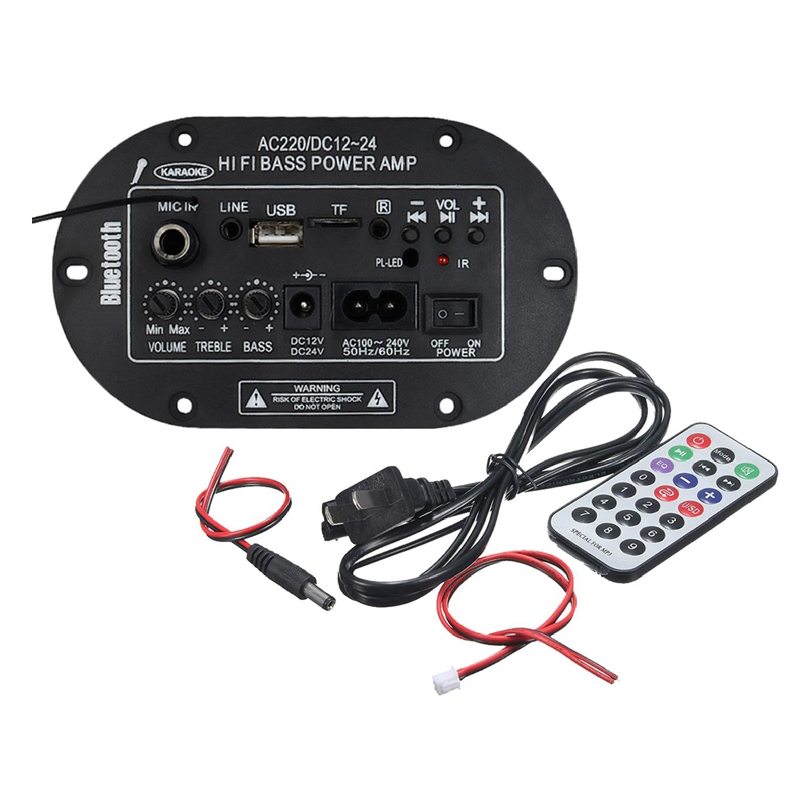 Digital-Power-Amp-Built-in-Bluetooth-Microphone-Mono-Power-Amplifier-Board