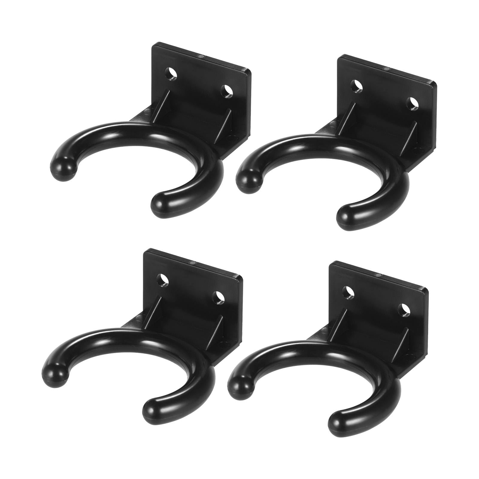 4 Pieces Mic Hook Wall Hanger Stands for Office